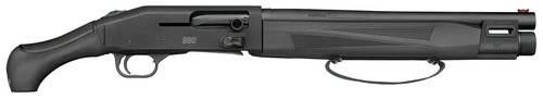 Mossberg 990 AfterShock 12 Gauge 3" 14.75" Barrel, Strapped w/M-LOK Forend, Matte Blued Receiver, Black Synthetic Aftershock Grip, 5 Rd