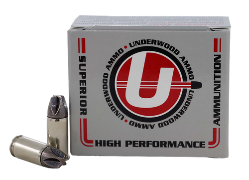 Underwood Ammo Xtreme Defense 9mm Luger 90gr Solid Monolithic Low Light 20 Per Box/10 Case