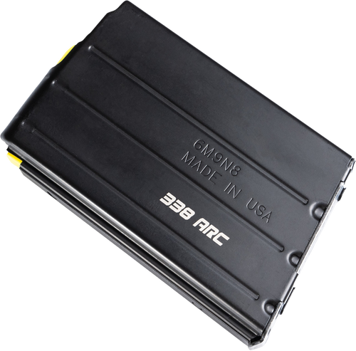 CMMG Magazine, 338 ARC, 10rd, Fits CMMG MK4/AR15 Frame Size, Black