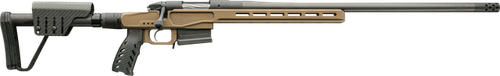 Bergara Premier MgLite 300PRC, 22" Carbon Fiber Threaded Barrel, Omni Brake, Black, Chassis Folding Stock, 5rd AICS Style Mag