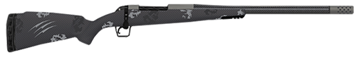 Fierce Carbon Rogue 7mm Backcountry 22" Tungsten Cerakote Carbon Fiber Match Grade Threaded Barrel, Drilled & Tapped Steel Receiver, LR Negative Comb Phantom Camo Carbon Fiber Stock