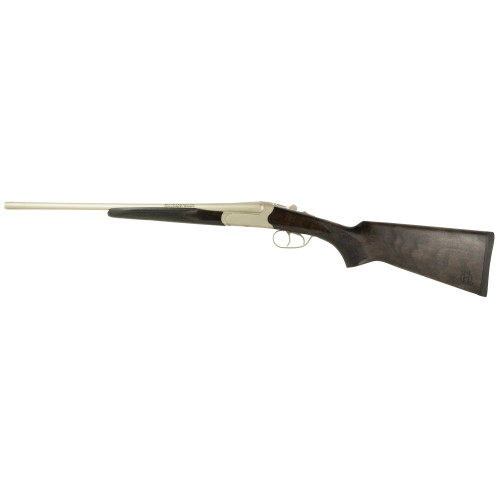 Heritage Badlander 410 Bore, 3" Chamber, 18.5" Barrels, Nickel, Silver, Turkish Walnut, Bead Front Sight, 2rd