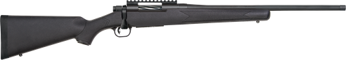 Mossberg Patriot Carbine 6.5 PRC 5rd,20" Matte Blued Threaded Bull Barrel, Matte Blued Picatinny Rail Receiver, Black Fixed Stock