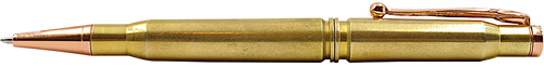 Smith & Wesson Pepper Spray Caliber Gourmet Ball Point Pen Gold Brass