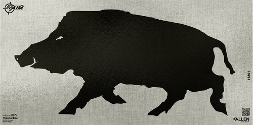 Allen EZ AIM Thermal/INFAred ID, Boar Paper Target, 24"x12", Gray