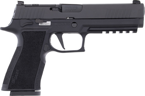 Sig Sauer P320 10mm, 5" Barrel, Optic Ready, Manual Safety, Black Finish, 10rd