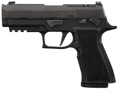 Sig Sauer P320 10mm, 3.8" Barrel, Optic Ready, Manual Safety, Black Finish, 15rd