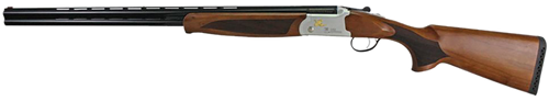 Iver Johnson IJ600 Lightweight 20 Ga, 3", 28" Vent Rib Barrel, Silver Engraved, Walnut Stock, 2rd