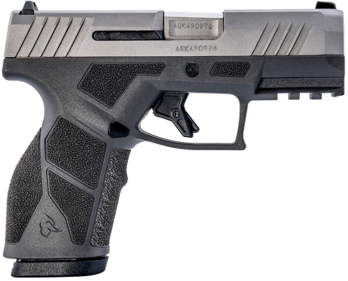 Taurus GX2, 9mm, 3.38" Barrel, Matte Stainless Slide, Gray Frame, 2x13rd Mags