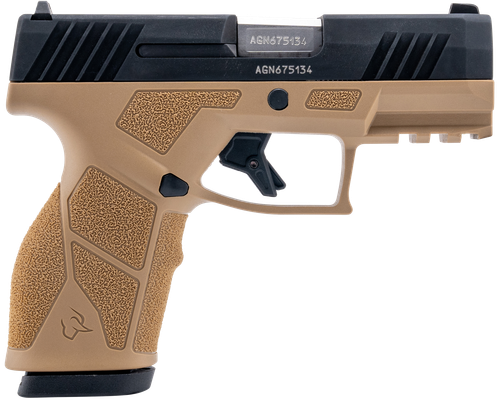 Taurus GX2, 9mm, 3.38" Barrel, Black Slide, Tan Frame, 2x10rd Mags