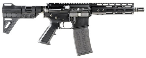ATI MilSport AR-15 Pistol 5.56x45mm 30+1 7.50" Barrel, M-LOK Handguard, Aluminum Receiver w/Picatinny Rail, Polymer Blade, Black Polymer Grip