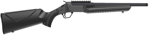 Rossi LWC 357 Mag 1rd 16.50" Black Oxide Threaded Barrel, Black Picatinny Rail Steel Receiver, Black Fixed Synthetic Stock
