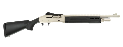 Tokarev TTF T300M A1 12 Ga, 3", 18.5" Electroless Nickel Ventilated Heat Shield Barrel, Electroless Nickel, Picatinny, 5rd