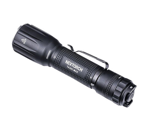 Next Torch Flashlight Nextorch Tactical Flashlight Black 3000 Lumens 390 Meters Beam Distance ...