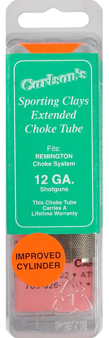 Carlson's Choke Tubes Sporting Clay Remington 12 Ga Improved Cylinder
