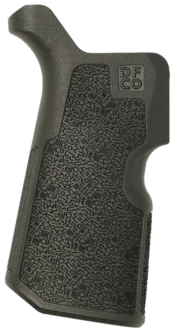 Die Free Co Kung Fu Grip Black Nylon Fits AR-15/M4/AR10/SR25, For Fighting Stance Improvement