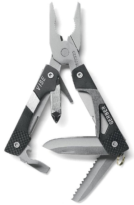 Gerber Vise Pocket Tool - Black, Mini Multi-Tools