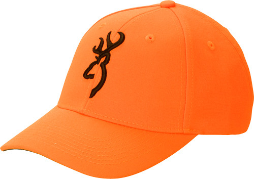 Browning Cap, Safety 3D Bkmk Blaze/Blk 6
