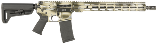 Shark Coast Anime-15 5.56 NATO 30+1 16" Barrel, OD Green Cerakote, M-LOK Handguard, Magpul SL-K Black Black Grip