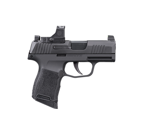 Sig Sauer P365 w/Optic Package, Micro-Compact 9mm 10+1 3.10" Barrel, Slide, Sig ROMEO-RS Compact, Shield RMSc Footprint