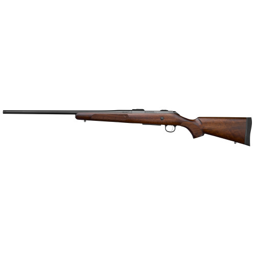 CZ 600 Plus American 223 Rem, 24" Barrel, Walnut, 5rd