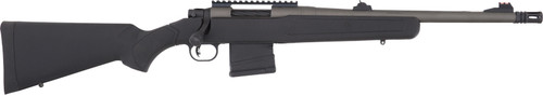 Mossberg MVP 300 Blackout 10rd,16.25" Tungsten Gray Cerakote Threaded Barrel Tungsten Gray Cerakote Steel Receiver, Black Stock