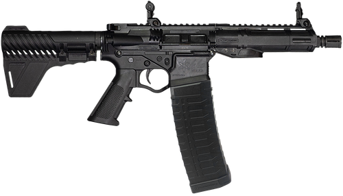 ATI Alpha Maxx AR15 Pistol 5.56 NATO 7.50" Barrel, M-LOK Handguard, Black Blade, A2 Grip, 60rd