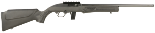 Rossi RS22 22 LR 10rd,18" Matte Black Threaded Barrel, Matte Black Picatinny Rail Aluminum Receiver, Black Polymer Stock
