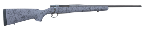 Howa 1500 Superlite Gen2 Full Size 6.5 Creedmoor 3rd,20" Black Threaded Barrel, Matte Blue Steel Drilled & Tapped Receiver, Gray Black Webbing HS Precision Synthetic Stock