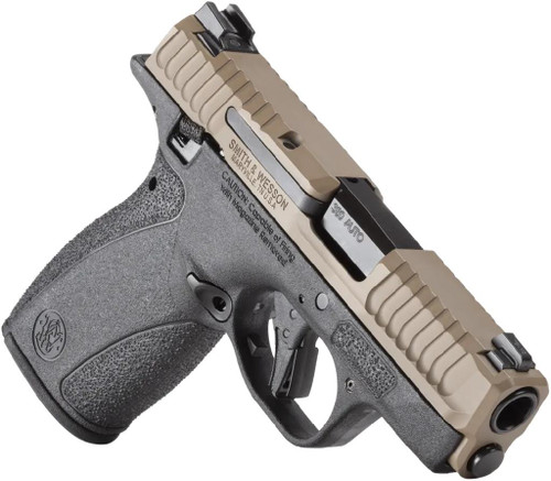 Smith & Wesson Bodyguard 2.0, 380 acp 2.75", Flat Dark Earth Cerakote, Safety,Tritium Front,10/12Rd Mags