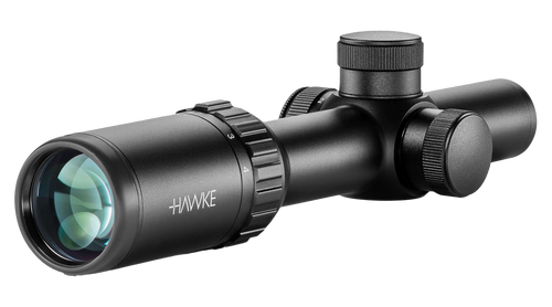 Hawke Sport Optics Vantage IR scope Black 1-4x20mm 1" Tube Illuminated Red/Green Turkey DOT IR Reticle