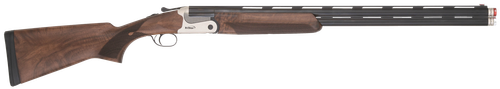 TriStar Cypher X Over/Under 16 Ga 3" 2rd 28" Blued Chrome-Lined, Lightweight Stainless Aluminum Rec, Deluxe Walnut Furniture, Fiber Optic Sight, 5 Ext. Chokes