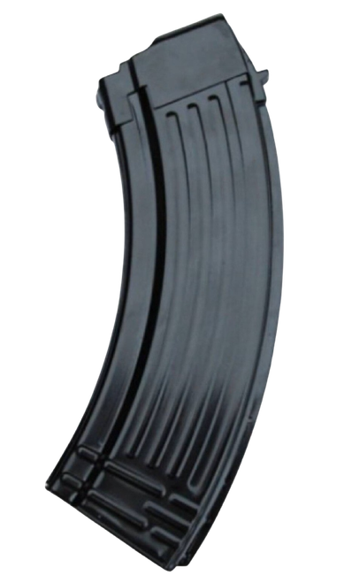 Global Ordnance AK47 Mag 30rd 7.62x39mm Fits AK-47 Black Steel Fully Ribbed