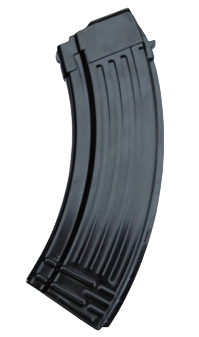 Global Ordnance AK47 Mag 30rd 7.62x39mm Fits AK-47 Black Steel Fully Ribbed
