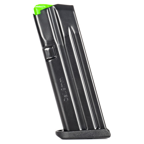 Mec-Gar Glock G19 Magazine 9mm 15rd, Black, AFC