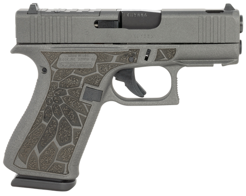 Glock SC 43X 9mm, 3.4" Barrel, Cobalt Cerakote, Textured, 10rd