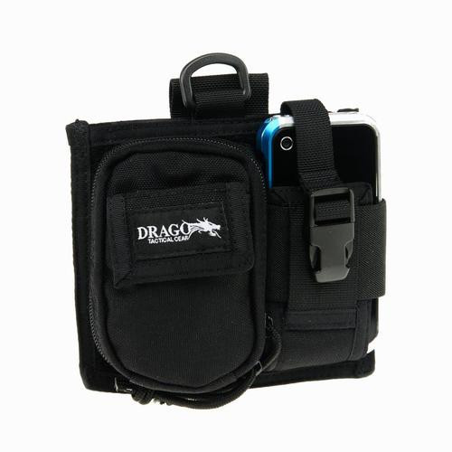Drago Gear Recon Camera & Phone Utility Case 600 Denier Polyester Black