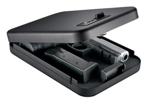 GunVault Nanovault 300 Safe With Combo Lock, Airline Approved, Ext. Dim 1.75x6.5x9.5", Int. Dim. 1.5x6.25x9.25"