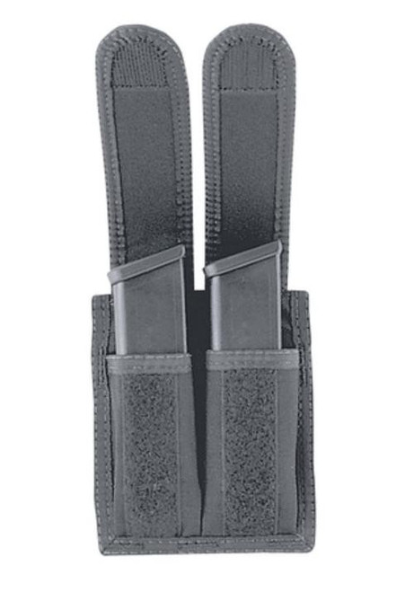 Uncle Mike's Double Mag Pouch Size 26-1, Glock 20/21, Black Nylon