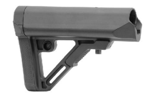UTG Model 4 Combat Ops S1, Stock, Ambidextrous Sling Loop and Reversible QD Sling Swivel Housing, Polymer Stock Only, Black