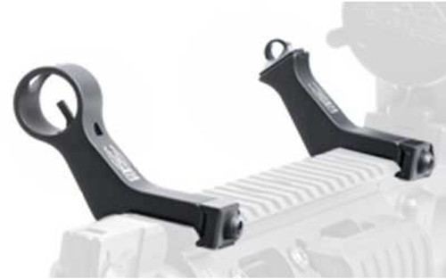 GG&G 45 Degree Transition Sights, Picatinny, Black, Lightweight, Fixed, Back-up Iron Sights