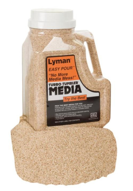 Lyman Easy Pour Untreated Corncob Media Six Pound Container