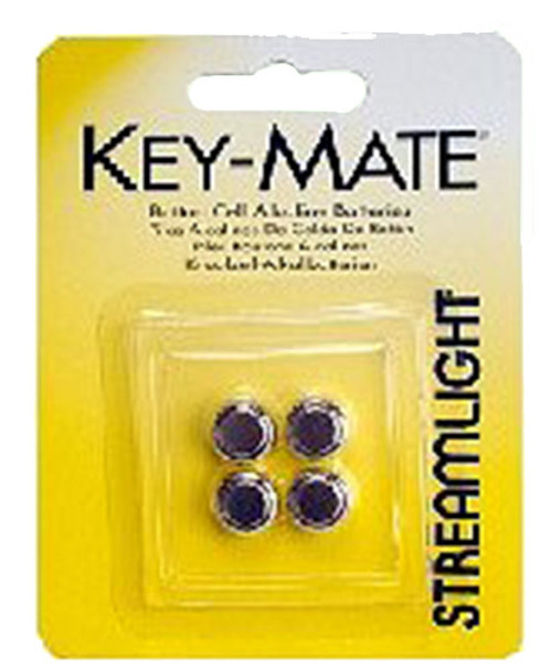 Streamlight Key Mate 4 Pack Alkaline Button Cell Silver