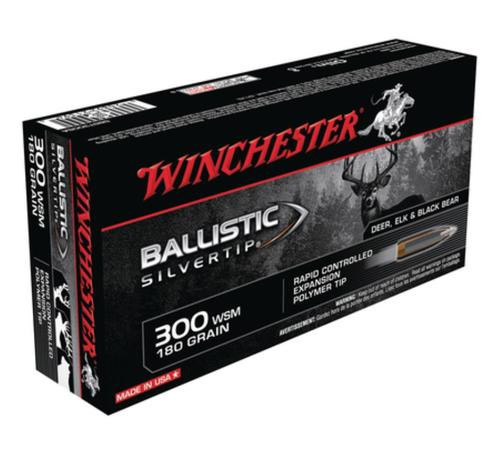 Winchester Supreme 300 Winchester Short Magnum Ballistic Silvertip 180GR 20rd Box