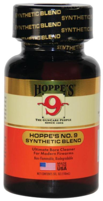 Hoppe's No. 9 Synthetic Blend Solvent 5oz Bottle, Clampacked