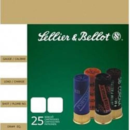 Sellier and Bellot SB Buckshot 12 Ga 2 3/4 1 1/8 oz #1 12 Pellet 25Rd/Box