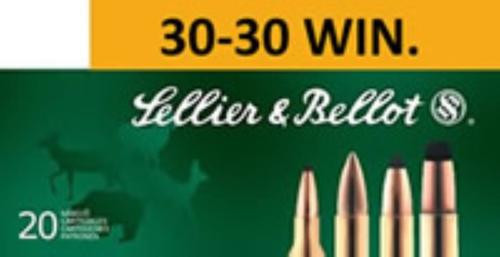 Sellier and Bellot 30-30 Winchester 150 SP 20Rd/Box