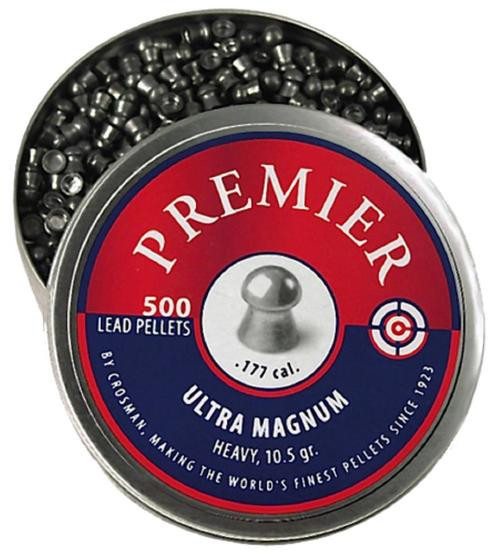 Crosman Premier Pellets Heavy Pellets .177 500 Count Silver