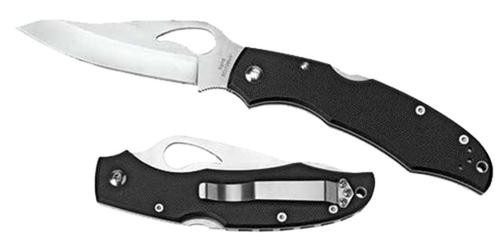 Spyderco Byrd Cara Cara Folder SS Drop Point Combo Edge FRN Hndl