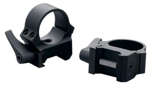 Leupold Weaver Style Quick Release 30mm Medium 30mm Diameter Gloss Black